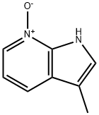 1H-Pyrrolo[2,3-b]pyridine, 3-methyl-, 7-oxide (9CI) Struktur