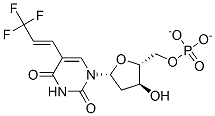 5-(3,3,3-trifluoro-1-propenyl)-2'-deoxyuridylate Structure