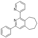 3-PHENYL-1-(PYRIDIN-2-YL)-6,7,8,9-TETRAHYDRO-5H-CYCLOHEPTA[C]PYRIDINE Struktur
