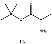 tert-Butyl 2-aminopropanoate hydrochloride Struktur