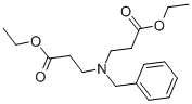 3-[BENZYL-(2-ETHOXYCARBONYL-ETHYL)-AMINO]-PROPIONIC ACID ETHYL ESTER Struktur
