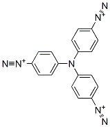 4,4',4''-Nitrilotrisbenzenediazonium Struktur