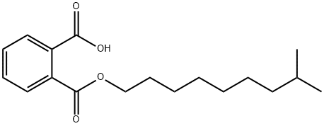 Phthalic Acid 8-Methylnonyl Ester Struktur