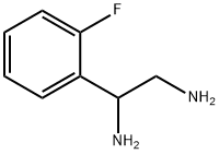 1,2-Ethanediamine,  1-(2-fluorophenyl)- Struktur