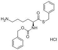 Z-LYS-SBZL HCL, 69861-89-8, 結(jié)構(gòu)式