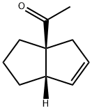 Ethanone, 1-(2,3,4,6a-tetrahydro-3a(1H)-pentalenyl)-, cis- (9CI) Struktur