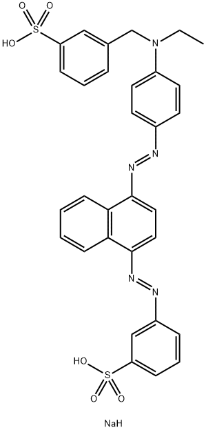disodium 3-[[ethyl[4-[[4-[(3-sulphonatophenyl)azo]-1-naphthyl]azo]phenyl]amino]methyl]benzenesulphonate|酸性紅 119