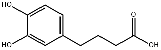 3,4-DIHYDROXY-BENZENEBUTANOIC ACID Struktur