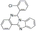 6-(2-Chlorophenyl)benzo[4,5]imidazo[1,2-c]-quinazoline Struktur