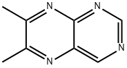 6,7-Dimethylpteridine Struktur