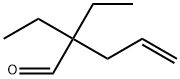 2,2-diethylpent-4-enal Struktur