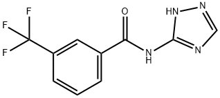 Benzamide, N-1H-1,2,4-triazol-3-yl-3-(trifluoromethyl)- (9CI) Struktur