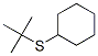 tert-Butyl cyclohexyl sulfide Struktur