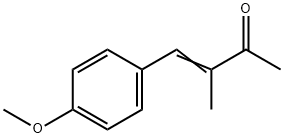 3-methyl-4-(4-methoxyphenyl)-3-buten-2-one  Structure