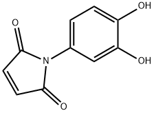 N-(3,4-dihydroxyphenyl)maleimide Struktur