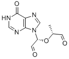 5'-deoxyinosine dialdehyde Struktur