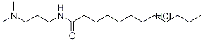 N-[3-(DiMethylaMino)propyl]lauraMide Hydrochloride Salt Struktur