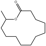 13-Methyl-1-oxacyclotridecane-2-one Struktur