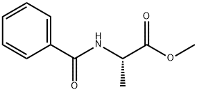 N-苯甲酰基-L-丙氨酸甲酯 結(jié)構(gòu)式