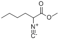 2-ISOCYANOHEXANOIC ACID METHYL ESTER Structure