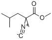 2-ISOCYANO-2,4-DIMETHYLPENTANOIC ACID METHYL ESTER Struktur
