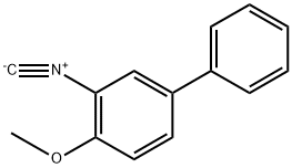 3-ISOCYANO-4-METHOXY-1,1'-BIPHENYL Struktur