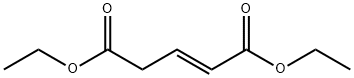 (E)-2-Pentenedioic acid diethyl ester Structure