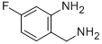 Benzenemethanamine, 2-amino-4-fluoro- (9CI) Struktur