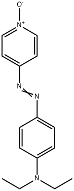 4-[[4-(Diethylamino)phenyl]azo]pyridine 1-oxide Struktur