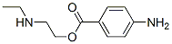Ethanol, 2-(ethylamino)-, 4-aminobenzoate (ester) (9CI) Struktur