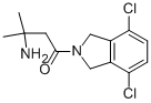 3-AMINO-1-(4,7-DICHLOROISOINDOLIN-2-YL)-3-METHYLBUTAN-1-ONE Struktur