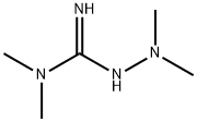 Hydrazinecarboximidamide, N,N,2,2-tetramethyl- (9CI) Struktur