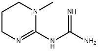 Guanidine, (1,4,5,6-tetrahydro-1-methyl-2-pyrimidinyl)- (9CI) Struktur