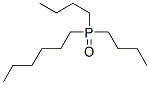 Dibutylhexylphosphine oxide Struktur