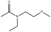 N-Ethyl-N-(2-methoxyethyl)acetamide Struktur