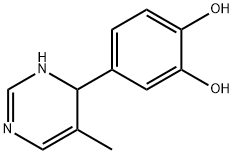 1,2-Benzenediol, 4-(1,4-dihydro-5-methyl-4-pyrimidinyl)- (9CI) Struktur