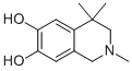 6,7-Isoquinolinediol, 1,2,3,4-tetrahydro-2,4,4-trimethyl- (9CI) Struktur