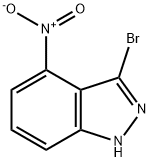 3-溴-4-硝基-1H-吲唑, 74209-17-9, 結(jié)構(gòu)式