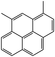 1,9-Dimethylpyrene Struktur