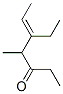 5-Ethyl-4-methyl-5-hepten-3-one Struktur