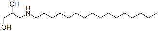 3-(hexadecylamino)propane-1,2-diol Struktur