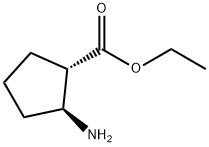 2β-アミノシクロペンタン-1α-カルボン酸エチル 化學構(gòu)造式