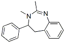 4,5-dihydro-2,3-dimethyl-4-phenyl-3H-1,3-benzodiazepine Struktur