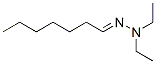 Heptanal diethyl hydrazone Struktur