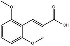 2,6-DIMETHOXYCINNAMIC ACID Struktur