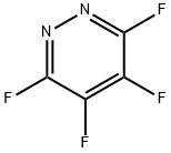 TETRAFLUOROPYRIDAZINE Struktur