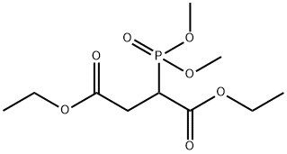 2-(Dimethoxyphosphinyl)succinic acid diethyl ester Struktur