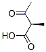 Butanoic acid, 2-methyl-3-oxo-, (R)- (9CI) Struktur