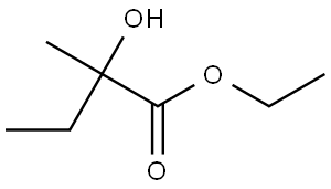 ethyl 2-hydroxy-2-methylbutyrate Struktur