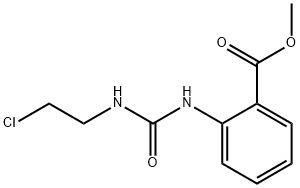 2-[3-(2-氯乙基)脲基]苯甲酸甲酯 結(jié)構(gòu)式